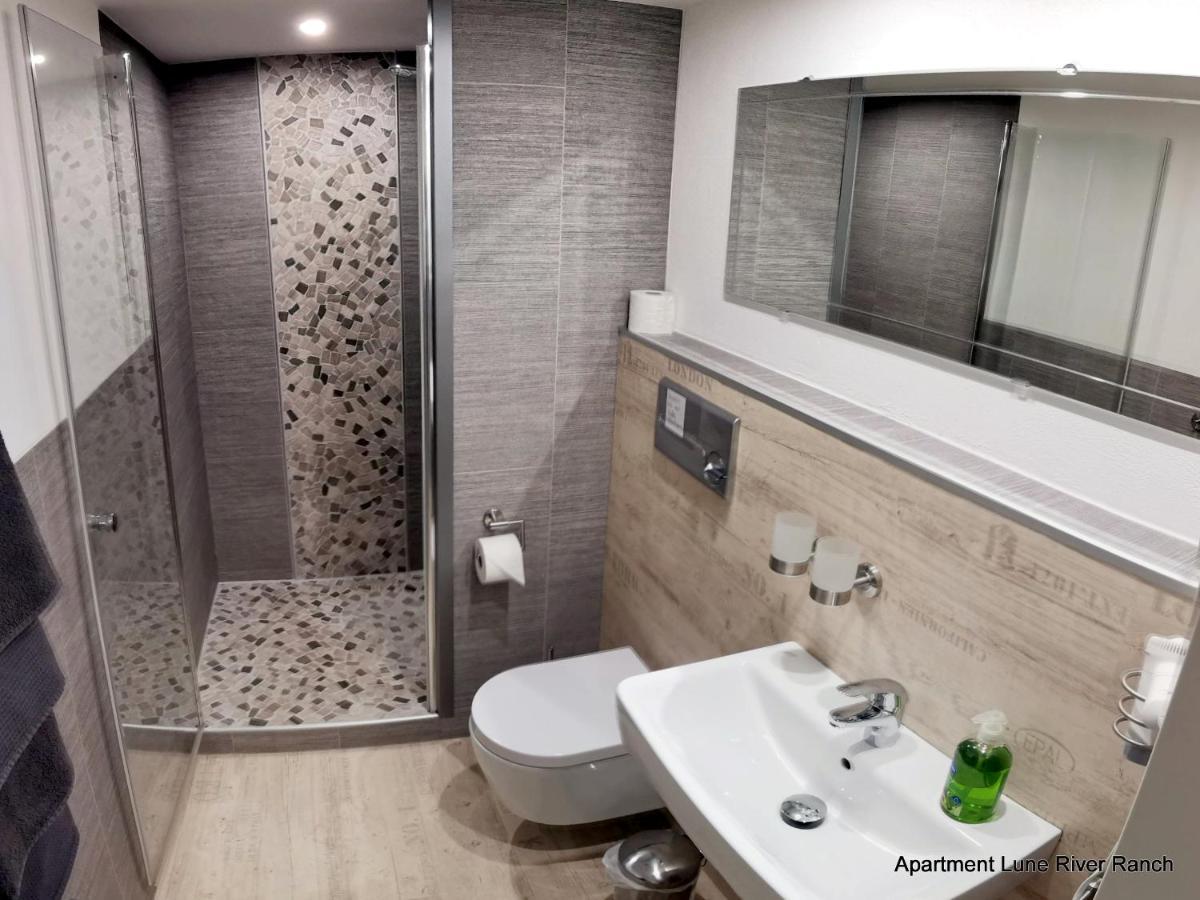 Appartement Im Stall "Lune River Ranch" Loxstedt Exterior foto
